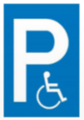 Bild vergr&ouml;&szlig;ern: Behindertenparkplatz