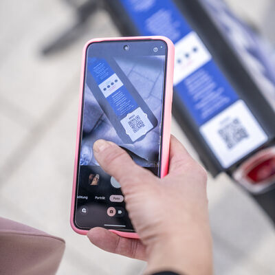 Bild vergr&ouml;&szlig;ern: MyRadl Scan QR Code